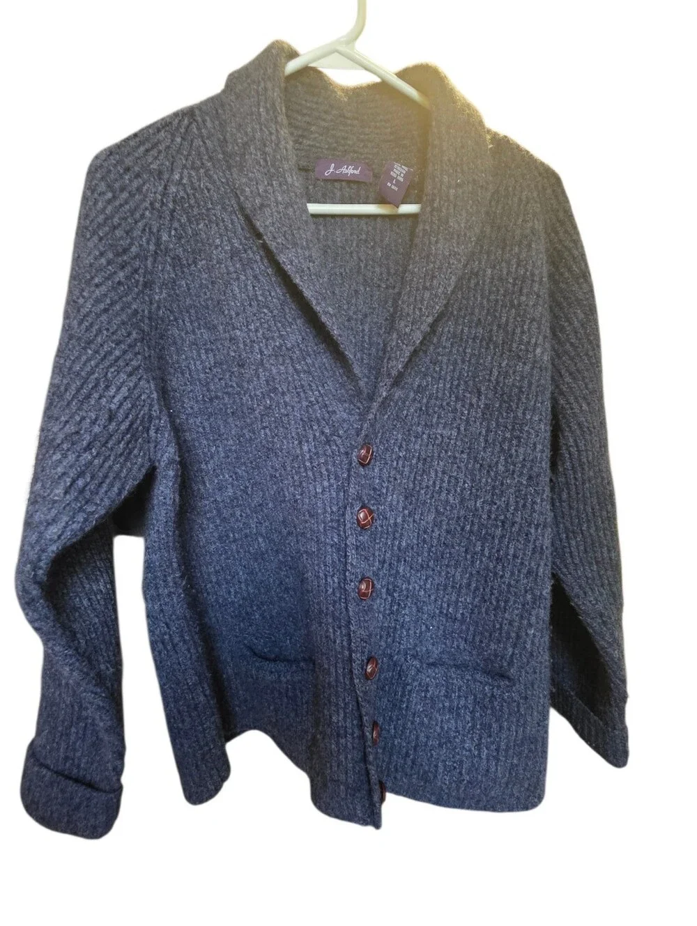 Woolmark comfortable shawl